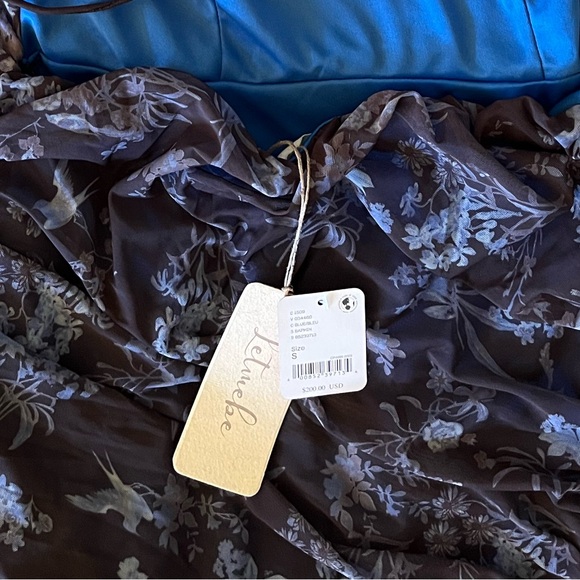 Free People Floral Ruched Dress - Picture 3 of 3